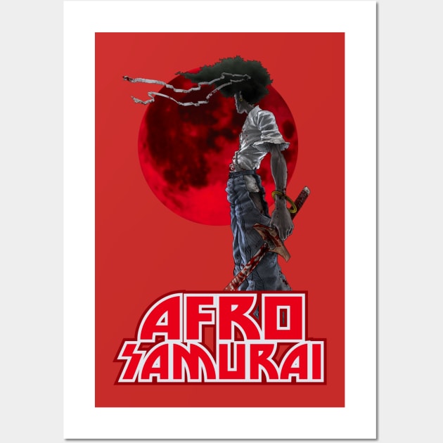 AFRO SAMURAI ANIME MANGA COOL Wall Print Poster 20x30