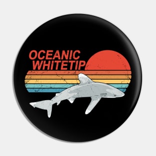 Oceanic whitetip shark Pin