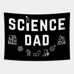 Science Dad Smart Father Tapestry