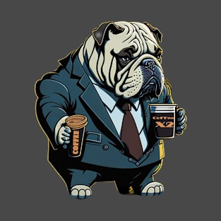 dog and coffee T-Shirt