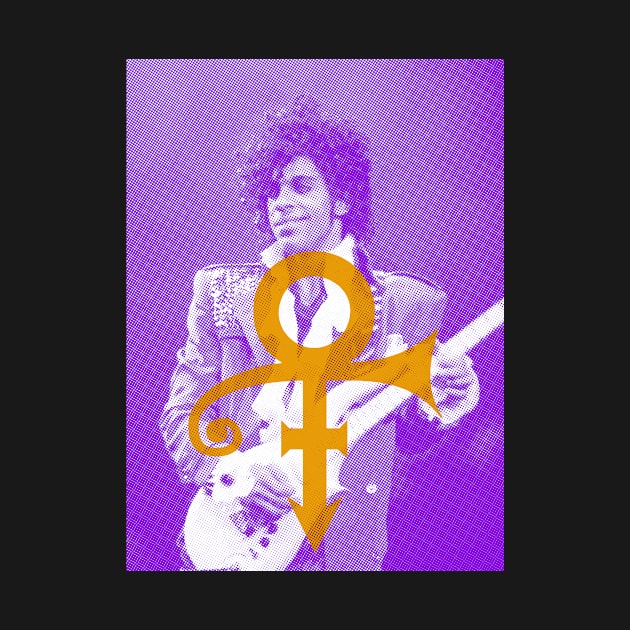 Prince! Riso style Graphic by SkipBroTees