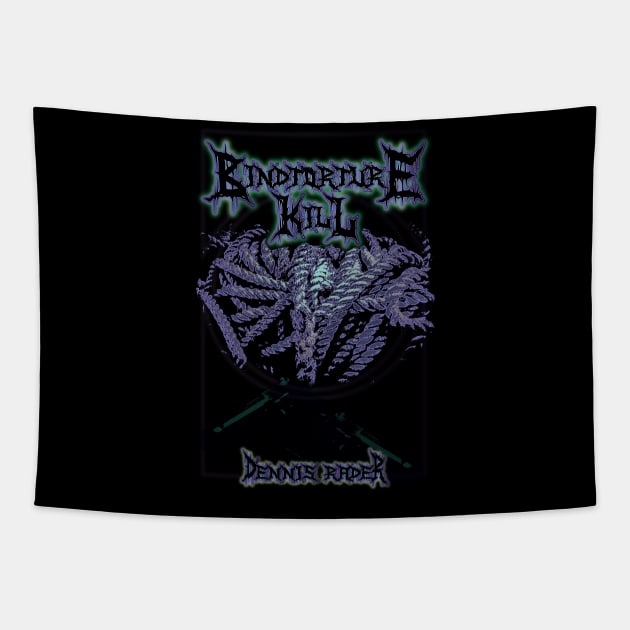 BTK death metal Btk Killer Tapestry TeePublic
