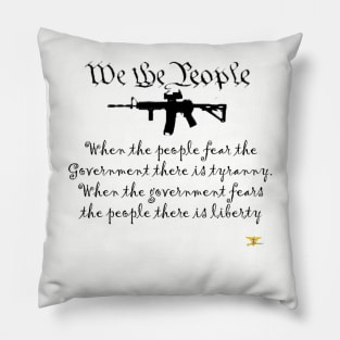 We The People 2 Pillow