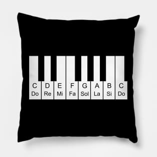 Musical Scale Pillow