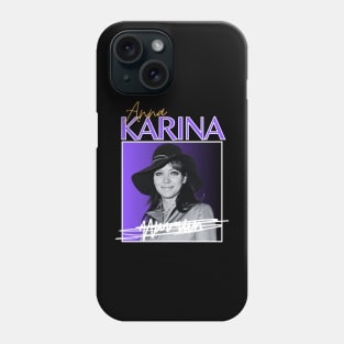 Anna karina///original retro Phone Case