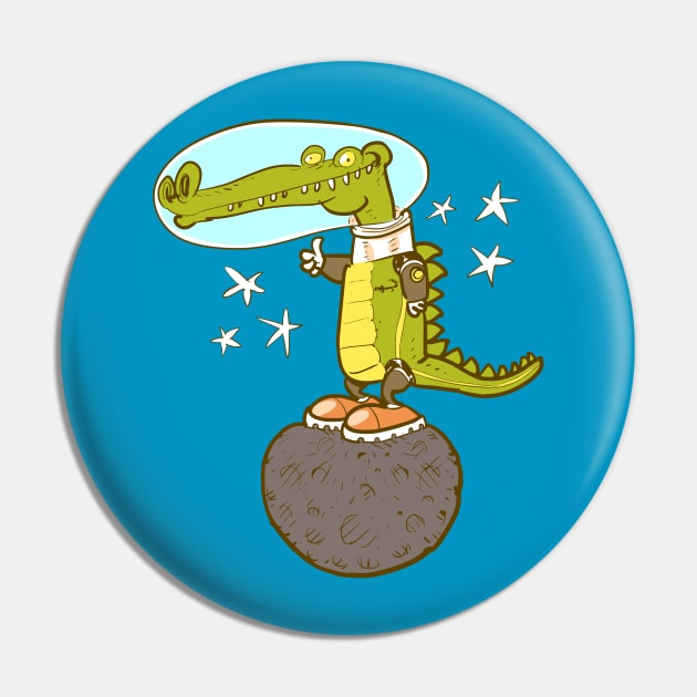 astronaut crocodile cartoon Pin by anticute