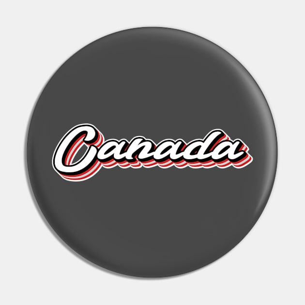 Canada Flag Pin by TrickyGraphics