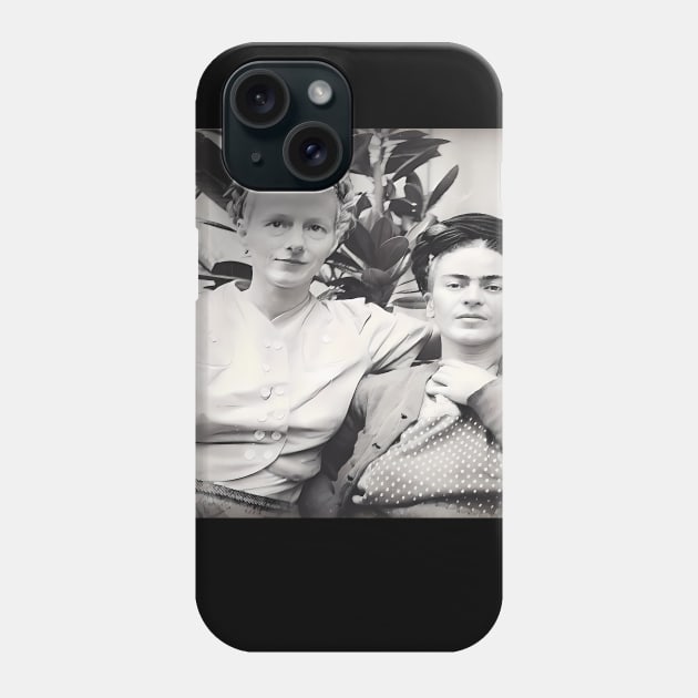 Emmy Lou Packard and Frida Kahlo Phone Case by TrvlAstral