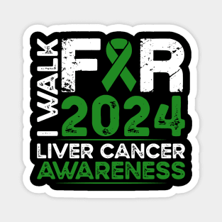 Liver Cancer Awareness 2024 Walk Magnet