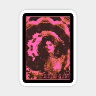 The Psychedelic Evil Eyes Of Baby Firefly (Trippy Pink Edition) Magnet