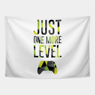 One More Level Video Game Tapestry