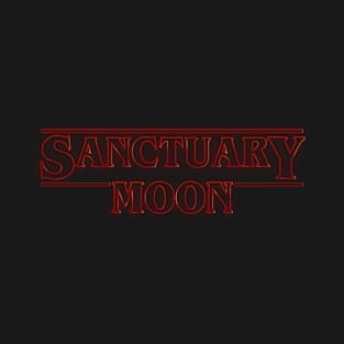 Murderbot Sanctuary Moon Stranger Things Style Fan Art T-Shirt