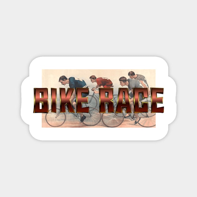 Bike Race Magnet by teepossible