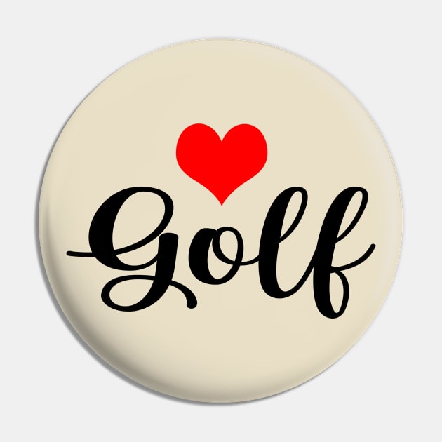 Golf Player Pin by ShopBuzz