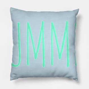 Summer t-shirt designs Pillow