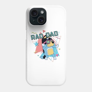 Rad Dad Bluey Fathers Day Phone Case