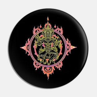 South East Asian Style Magic Talisman #2 Pin