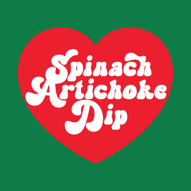 Spinach Artichoke Dip Heart Love Spinach Dip by PodDesignShop