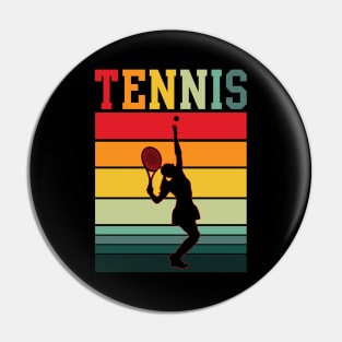 Tennis Girl Pin