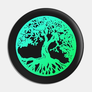 Jade Tree of Life Pin