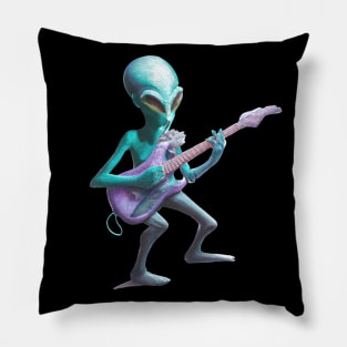 Alien Guitarist Pillow