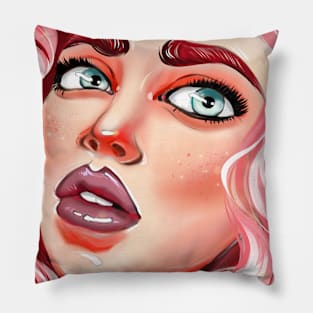 Fantastic girl Pillow