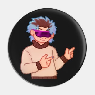 Human Gumball Watterson (as Zach) Pin