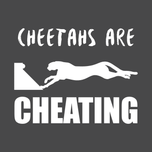 Cheetah Flyball White T-Shirt
