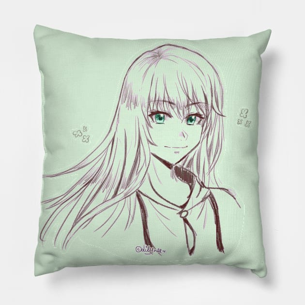 Enkidu (Fate Series) Pillow by Lilynee-