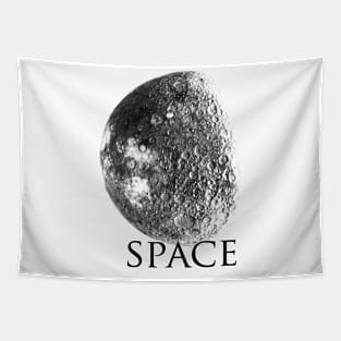 space moon for light shirt Tapestry