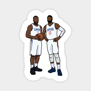 Kawhi Leonard x Paul George - Los Angeles Clippers Magnet