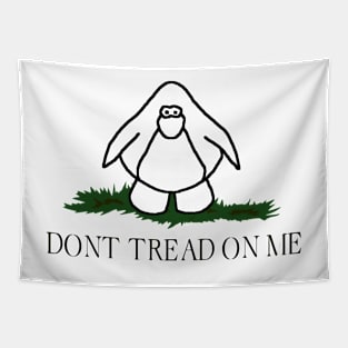 Don't Tread on Club Penguin Tapestry