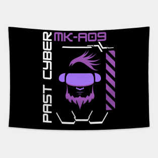 Cyberpunk Mk-A09 Purple Tapestry