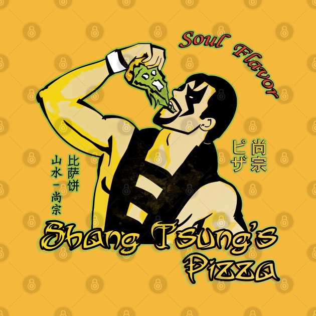 Shang Tsung's Pizza by rodmarck