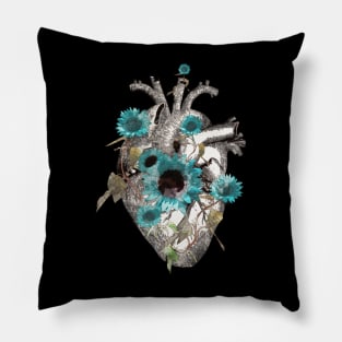 Floral heart 26 Pillow