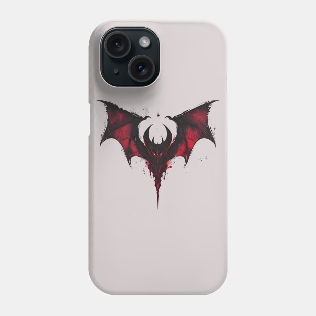 Bloodlust Chronicles: Immortal Bounty Hunts, Gothic Vampire Saga, and Supernatural Adventure in Anime-Manga Art Phone Case by insaneLEDP