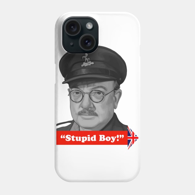 Stupid Boy! Phone Case by jomorley