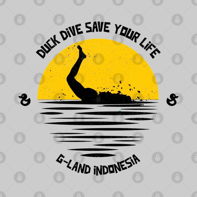 Duck dive save your life by SashaShuba