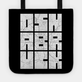 Osnabruck, Germany City Map Typography - Light Tote