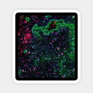 Black Panther Art - Glowing Edges 37 Magnet