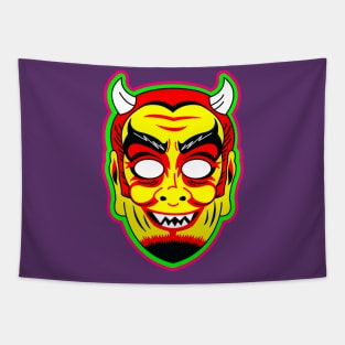 Devil Mask Tapestry