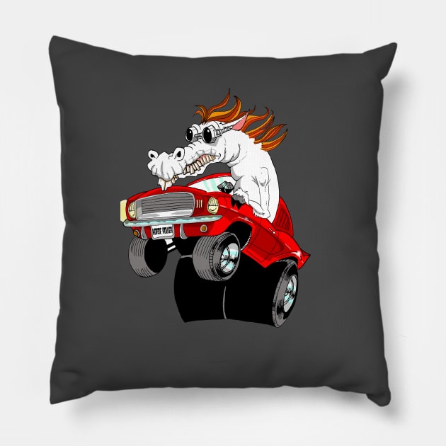 Mustang!!! Pillow by PhoneticTees