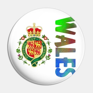 Wales Coat of Arms Design Pin