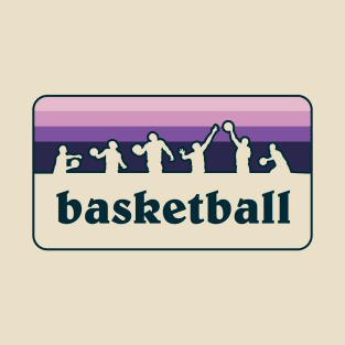 Retro Basketball Player T-Shirt