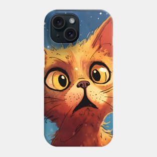 No thoughts Cat Phone Case