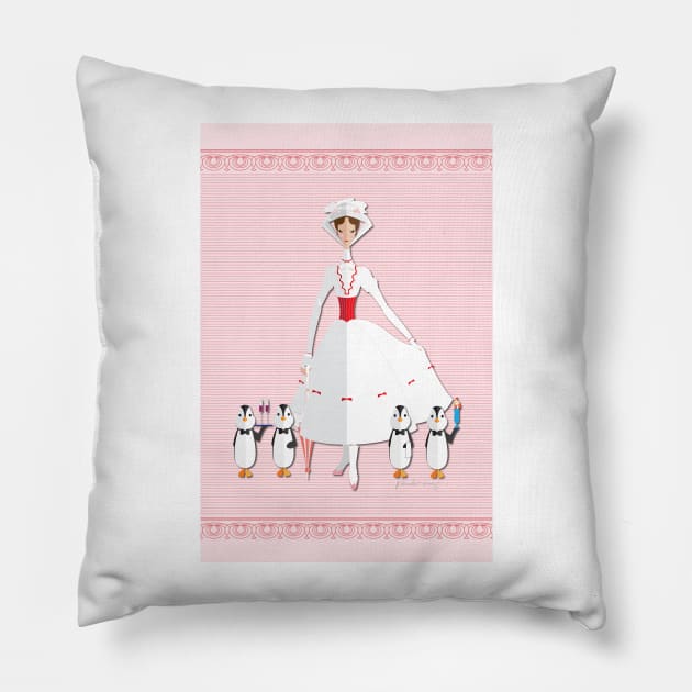 Magical Nanny Pillow by amadeuxway