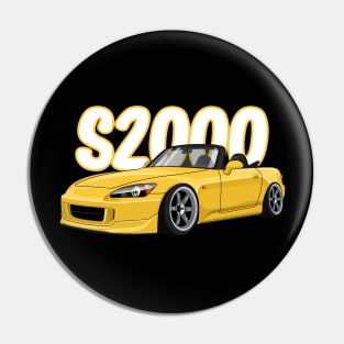 Yellow S2000 - T-shirt Pin