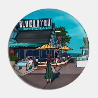 Blue Bayou Pin