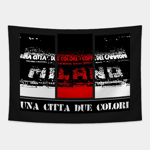 Una cita due colori Tapestry by lounesartdessin