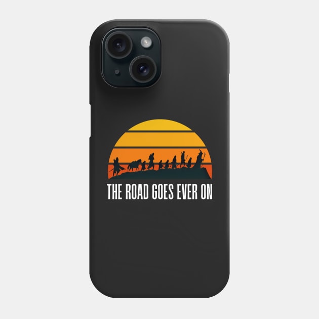 The Road Goes Ever On II - Fellowship Phone Case by Fenay-Designs